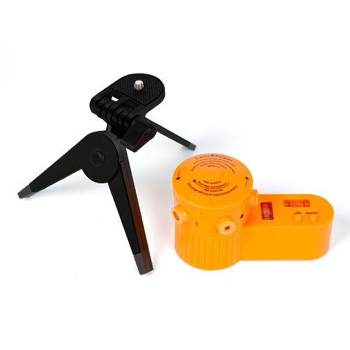 10289 • Lézeres mini szintező tripoddal - 105 x 50 x 60 mm - 3 x AG13