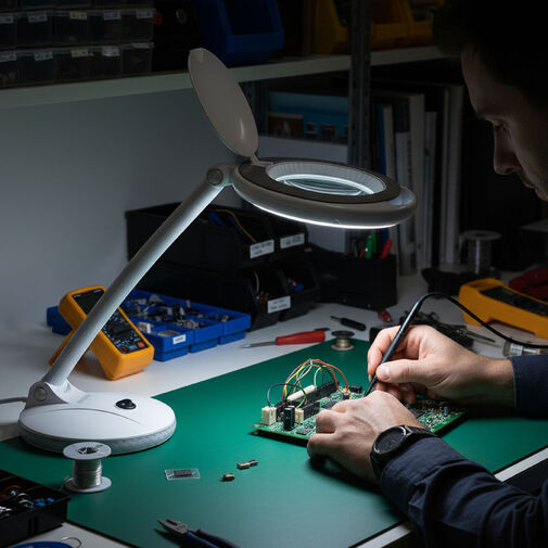 10796L • LED lámpa - nagyító lencsével - 4