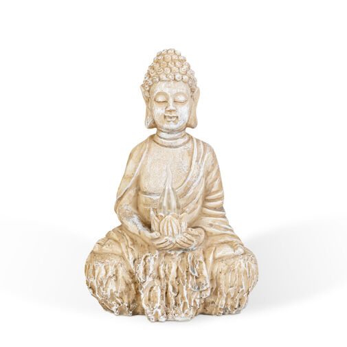 11269 • Szolár Buddha - 1 LED - 12,5 x 8,5 x 19 cm - 2 féle