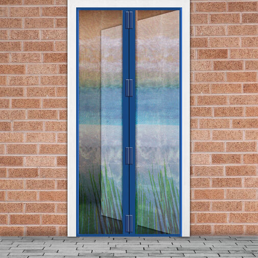 11398Q • Szúnyogháló függöny ajtóra - mágneses - 100 x 210 cm - tengerpart