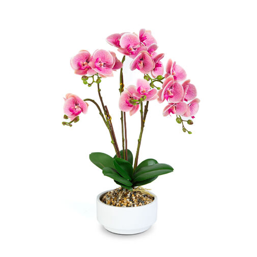 11919 • Műnövény dekoráció - orchidea - 5 féle - 56 cm