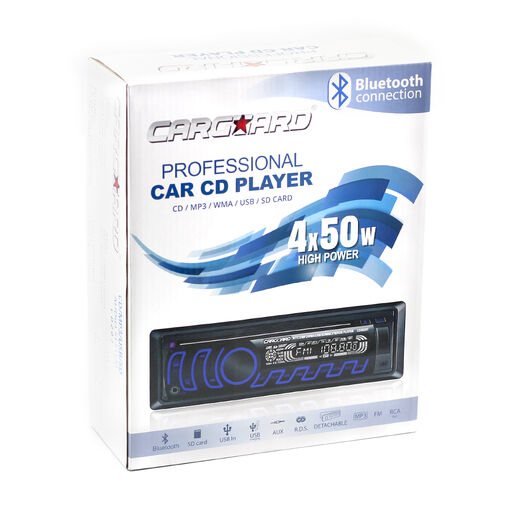 39704 • CD/MP3 fejegység - Bluetooth, FM tuner, USB, SD, AUX - változtatható háttérvilágítás