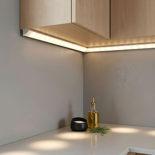 41012M2 • LED alumínium profil takaró búra