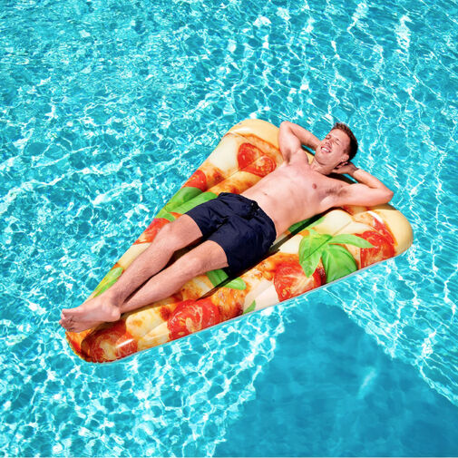 56410 • Felfújható úszómatrac - pizza - 188 x 130 cm
