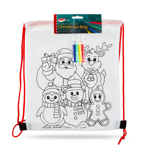 57317E • Színezhető tornazsák - 4 filccel - 33 x 27 cm - 2 féle