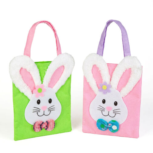 57982 • Húsvéti filc táska - nyuszi - 24 x 20 cm - 2 szín