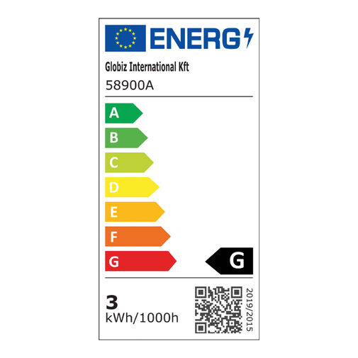 58900A • Fényfüzér - 50 db LED - melegfehér - hálózati - 5 m - 8 program