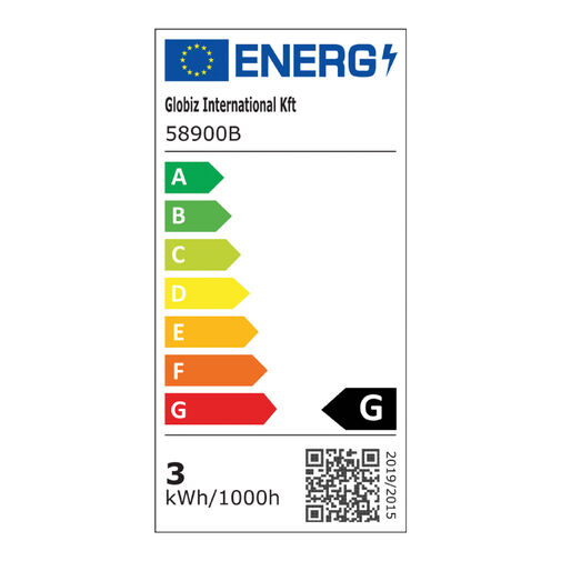 58900B • Fényfüzér - 50 db LED - hidegfehér - hálózati - 5 m - 8 program