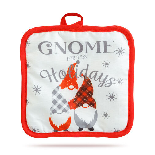 59709 • Karácsonyi kendő és edényfogó szett - manós