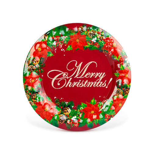 59718A • Karácsonyi kínálótál - műanyag - 