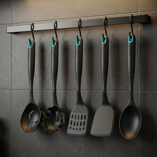 BS41104 • Baker's Secret konyhai eszköz szett - nylon - 32 cm - 5 részes