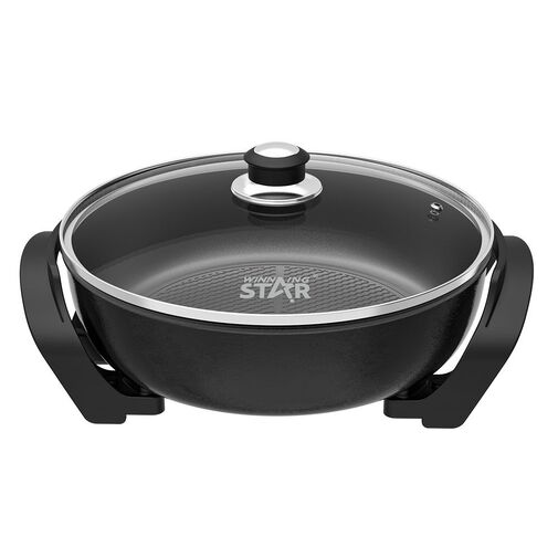 DA00465 • WinningStar - Tapadásmentes asztali serpenyő - 1500 W - fekete